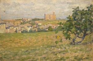 Paesaggio Senese by Luigi Gioli