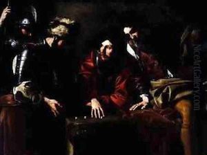 Soldiers Gambling by Bartolomeo Manfredi