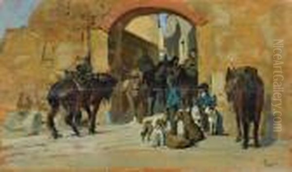 Capalbio: Partenza Per La Caccia Al Cinghiale - view 1