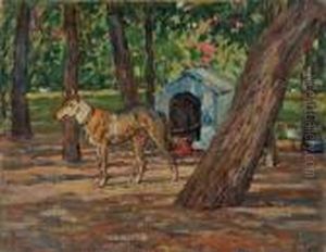Giardino Con Cane by Luigi Gioli