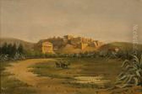 A View Of The Thisseion With Acropolis Beyond - view 1