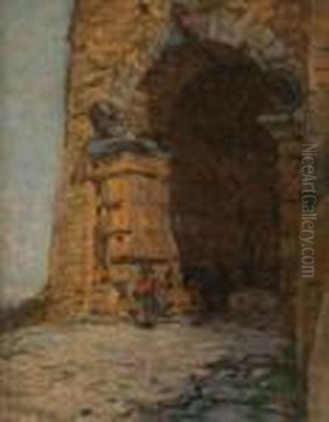Arco Etrusco A Volterra - view 1