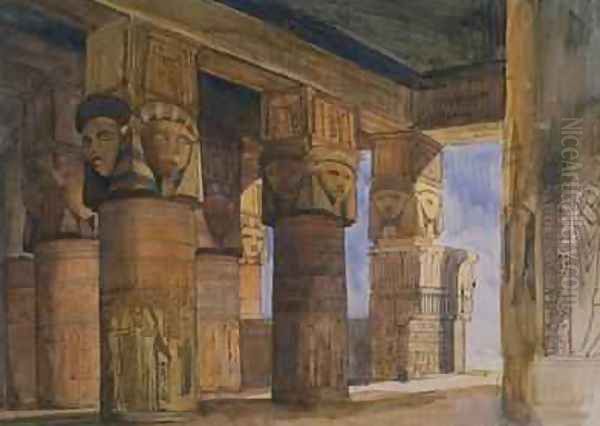 Temple of Denderah Upper Egypt - view 1