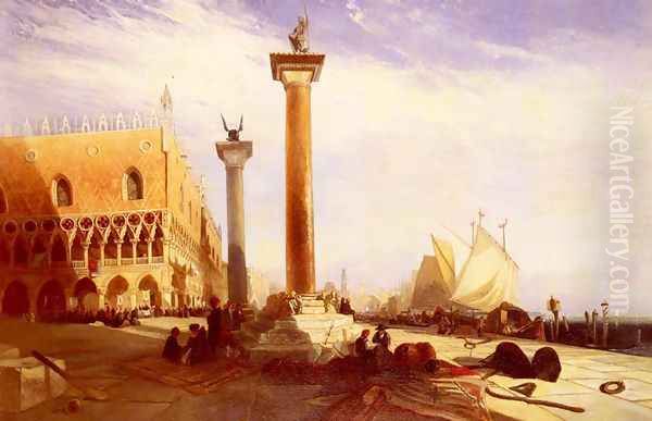 Piazetta And The Doge's Palace, Venice - view 1