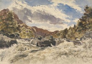 A Mountain Torrent by William James Muller