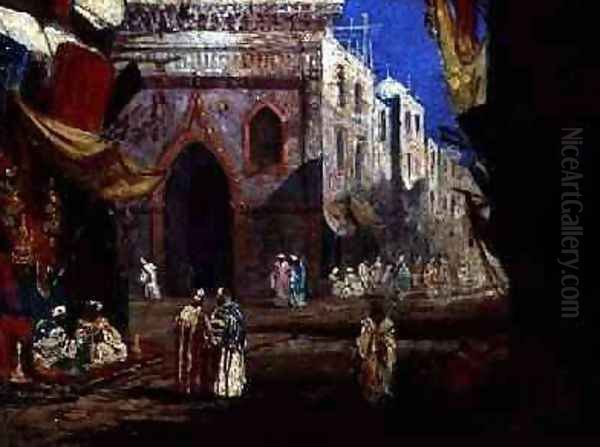 A Street in Cairo 1841 - view 1