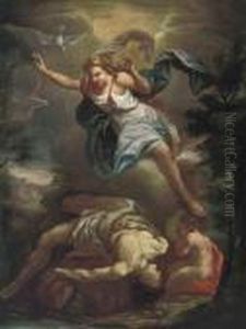 Echo And Narcissus by Luca Giordano