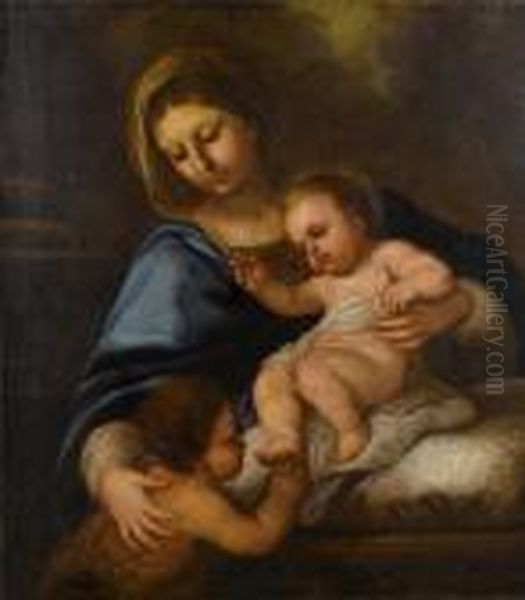 The Madonna And Child With The Infant Saintjohn The Baptist - view 1