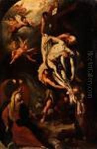 Kreuzabnahme Christi by Luca Giordano