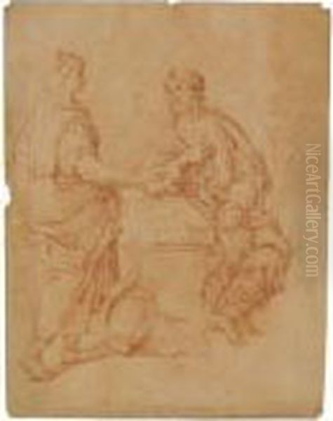 Christ And The Woman Of Samaria - view 1