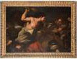 Sansone Contro I Filistei by Luca Giordano