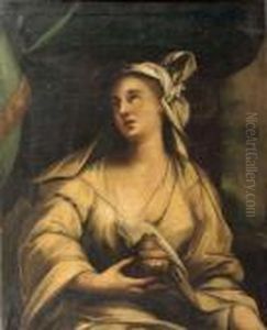 The Penitent Mary Magdalene by Luca Giordano