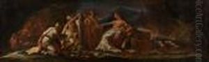 Allegory Of The Arts by Luca Giordano