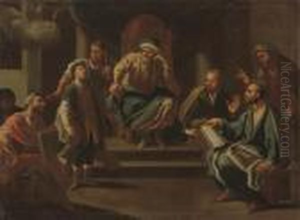 Joseph Interpreting Dreams - view 1
