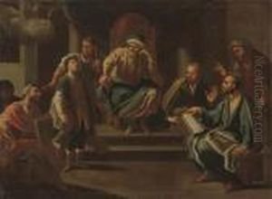 Joseph Interpreting Dreams by Luca Giordano