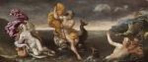 Neptune Et Amphitrite by Luca Giordano