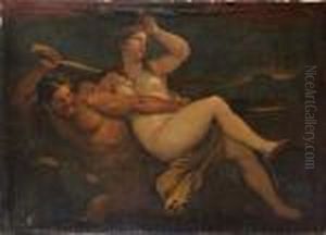 L'enlevement De Dejanire by Luca Giordano