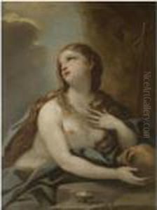 The Penitent Mary Magdalene by Luca Giordano