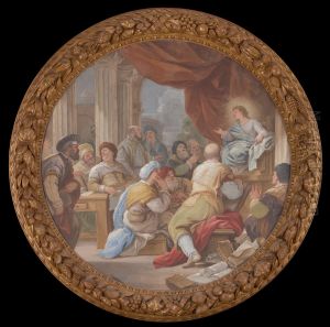Christ Among The Doctors by Luca Giordano