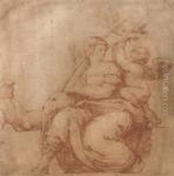 An Allegory Of Fortitude, After Raphael - view 1