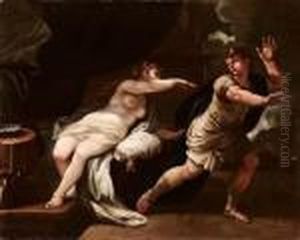 Giuseppe E La Moglie Di Putifarre by Luca Giordano