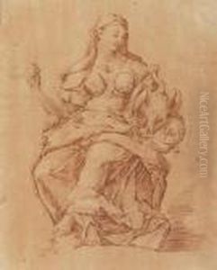 An Allegory Of Vigilance, After Raphael by Luca Giordano