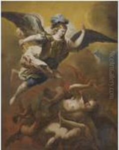 Saint Michael Defeating Satan by Luca Giordano
