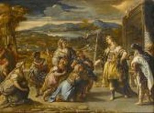Solomon Presented To His Brothers Solomon Presented To His Brothers