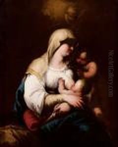 Madonna Con Bambino E San Giovannino Madonna Con Bambino E San Giovannino