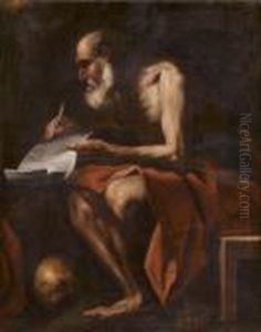 Saint Jerome En Priere