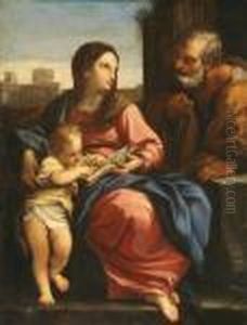 The Holy Family by Luca Giordano