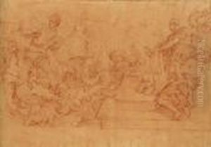 Le Massacre Des Innocents by Luca Giordano
