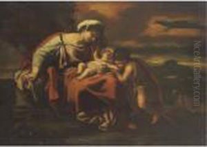 Madonna And Child With St. John The Baptist Madonna And Child With St. John The Baptist