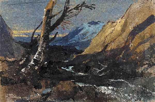 Studies of trees at Stapleton - view 1