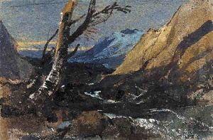 Studies of trees at Stapleton by William James Muller