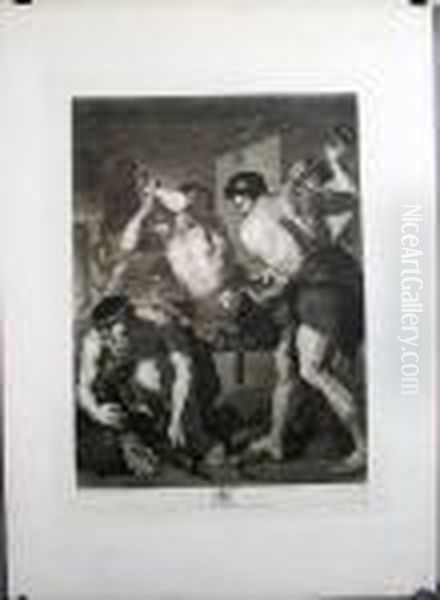 Title: The Cyclops At Their Forge - view 1
