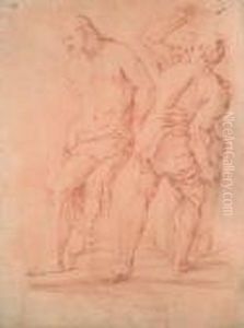 La Flagellation Du Christ by Luca Giordano