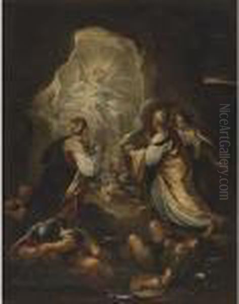 The Three Marys At The Sepulchre - view 1