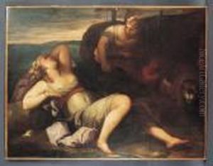Scena Mitologica by Luca Giordano