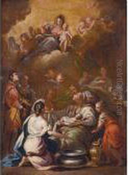 The Birth Of The Virgin - view 1