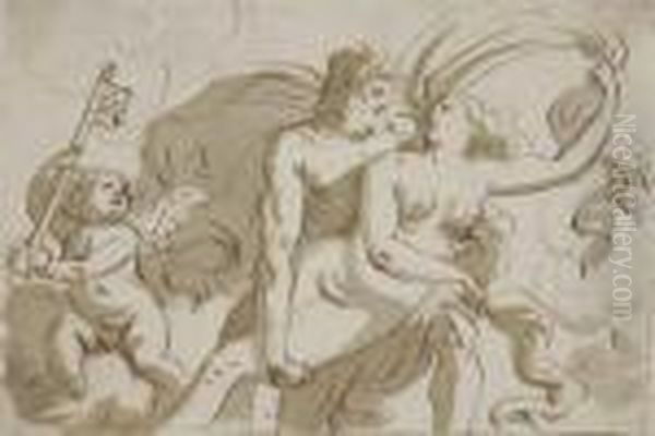 Pluto And Proserpina - view 1