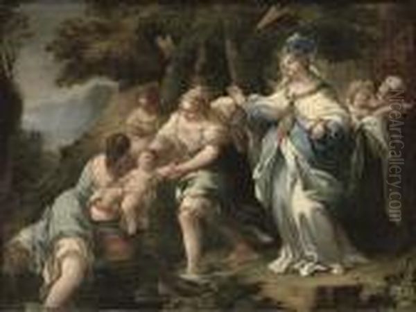 The Finding Of Moses - view 1