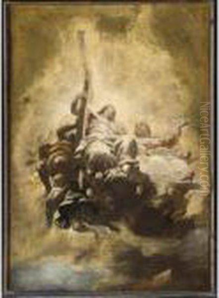 Cristo Risorto Con La Croce - view 1