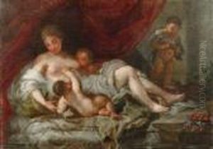 Allegoria Della Fecondita by Luca Giordano