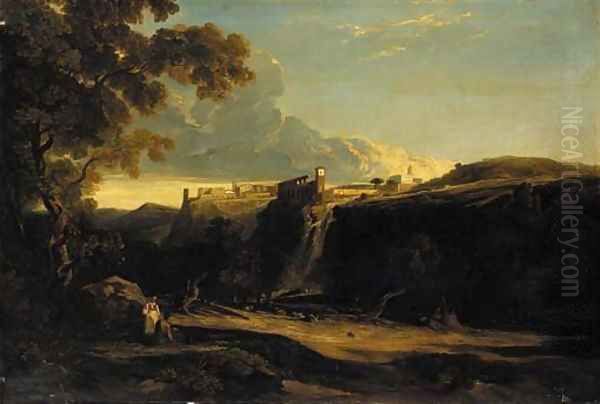 Horace's villa at Tivoli - view 1