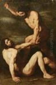 Caino Ed Abele by Luca Giordano