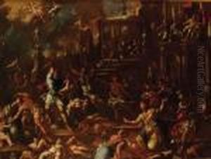 La Strage Degli Innocenti by Luca Giordano