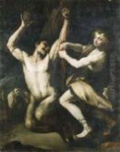 Apollo E Marsia by Luca Giordano