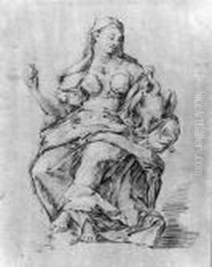 An Allegory Of Vigilance by Luca Giordano