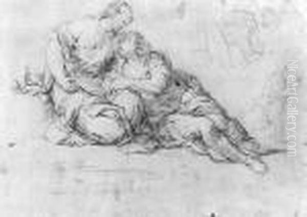 Rinaldo And Armida (recto And Verso) - view 1